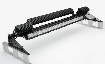 ZROADZ OFF ROAD PRODUCTS - Universal Off-Road Roof LED Light Bar Mount – Adjustable Modular Bracket System for up to (4) Light Bars & Pod Lights – Black Powder-Coated Finish – 44” Max Length – Patented Design - No LED Included - PN #Z350040
