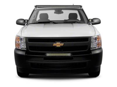 ZROADZ OFF ROAD PRODUCTS - 2007-2013 Chevrolet Silverado 1500 Front Bumper Top LED Bracket to mount (1) 30 Inch LED Light Bar - PN #Z322051 - On Sale - Blow Out