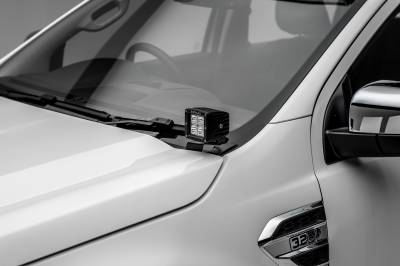 ZROADZ OFF ROAD PRODUCTS - 2015-2018 Ford Ranger T6 Hood Hinge LED Kit with (2) 3 Inch LED Pod Lights - (T6 are Sold in Australia, Middle East, South America) - PN #Z365761-KIT2