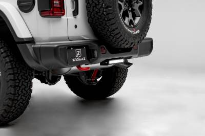 ZROADZ OFF ROAD PRODUCTS - 2019-2026 Jeep JL/JLU Rear Bumper LED Bracket to mount (1) 10 Inch Straight Light Bar - PN #Z384931