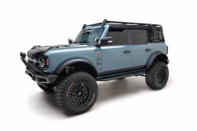 ZROADZ OFF ROAD PRODUCTS - 2021-2026 Ford Bronco Soft Top Rack with Standard Molle Panels, 4 Door Models...