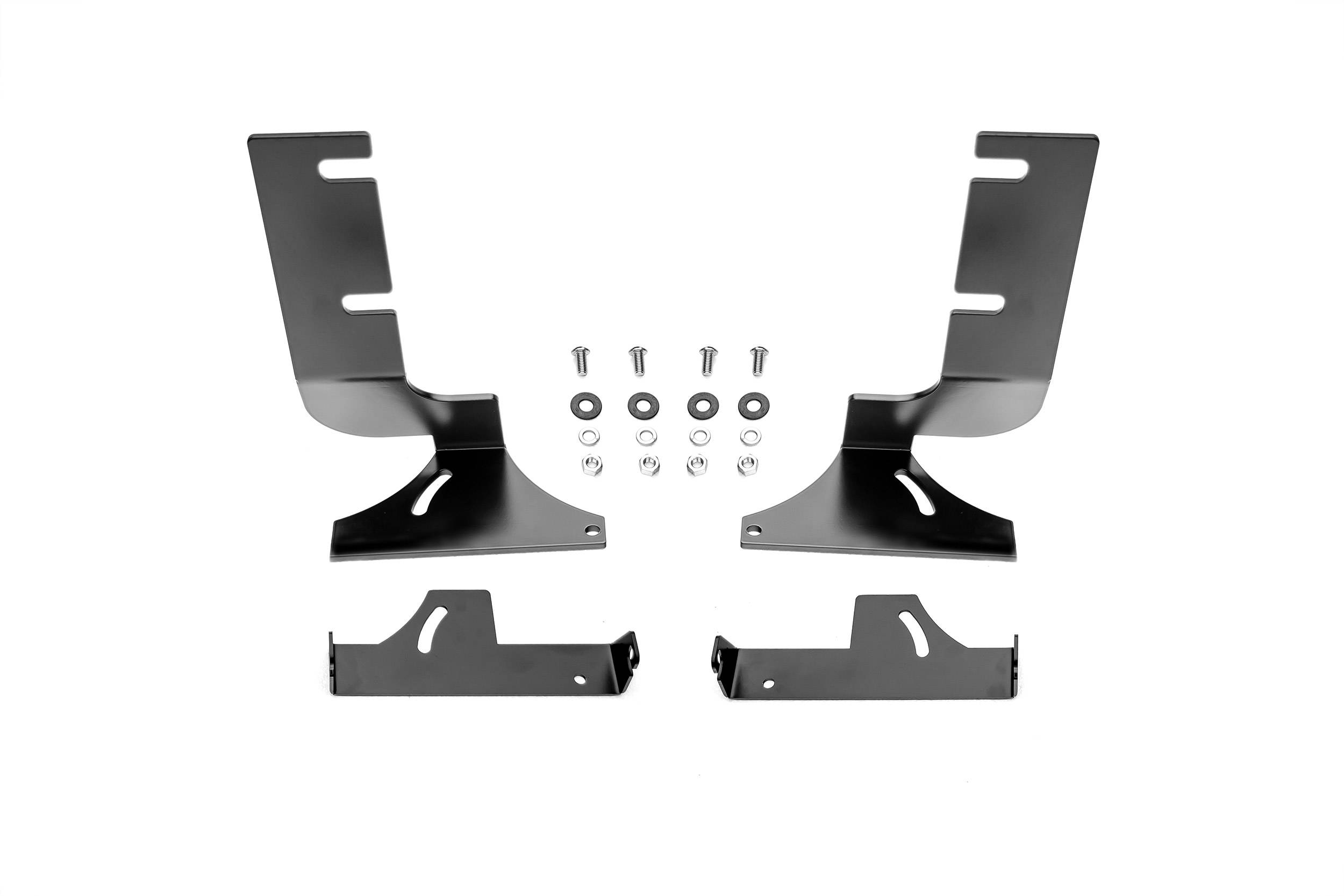 ZROADZ OFF ROAD PRODUCTS - 2019-2021 Chevrolet Silverado/GMC Sierra 1500/2022-2022 Silverado/Sierra 1500  Rear Bumper LED Bracket to mount (2) 6 Inch Straight Light Bar - PN #Z382282 - Image 1