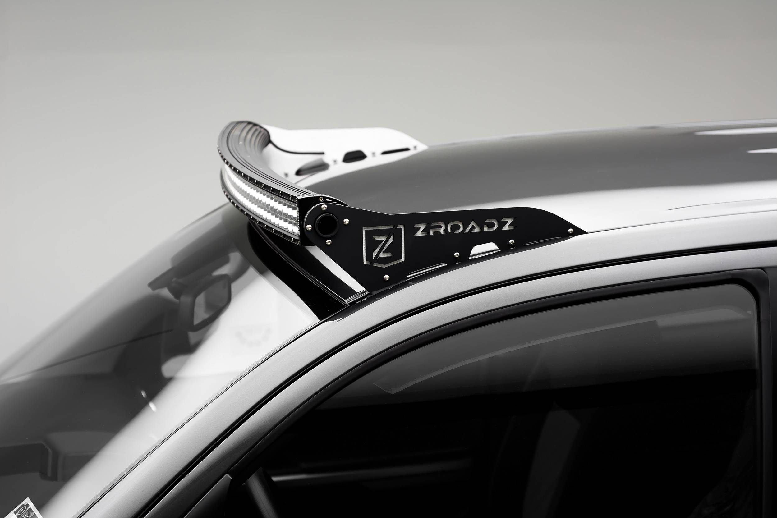 ZROADZ OFF ROAD PRODUCTS - 2007-2021 Toyota Tundra Front Roof LED Kit with 50 Inch LED Curved Double Row Light Bar - PN #Z339641-KIT-C - Image 1