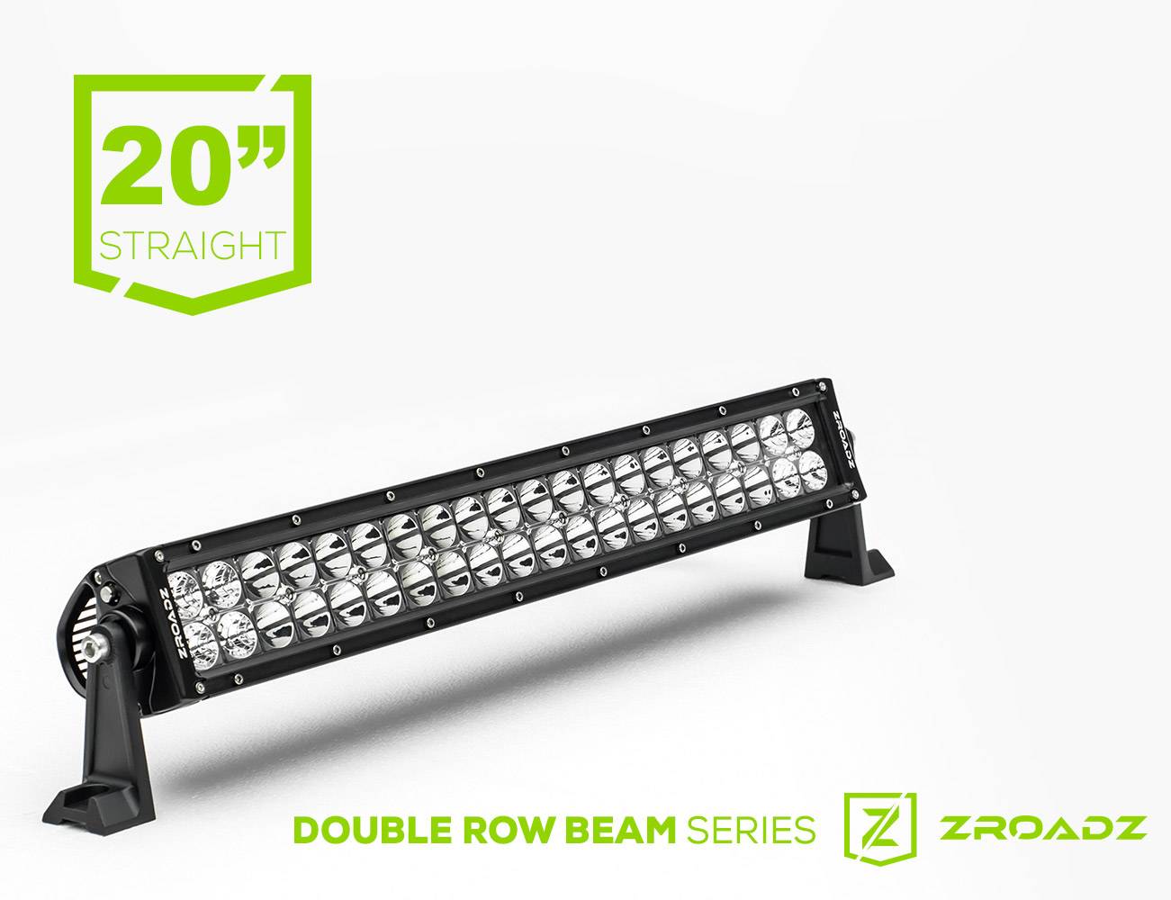 ZROADZ OFF ROAD PRODUCTS - 20 Inch LED Straight Double Row Light Bar - PN #Z30BC14W120 - Image 1
