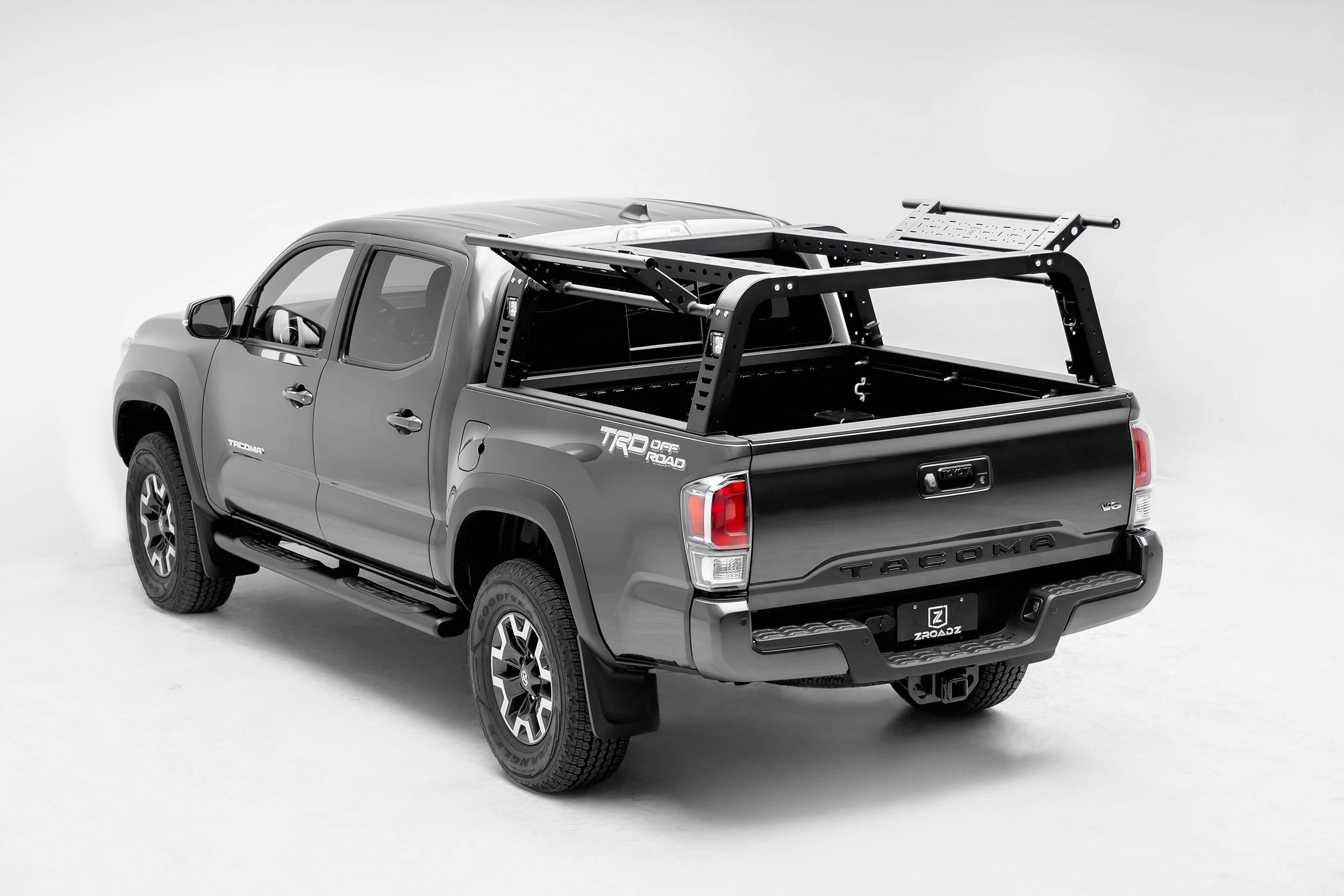 ZROADZ OFF ROAD PRODUCTS - 2016-2026 Toyota Tacoma ACCESS Overland Rack With 2 Lifting ACCESS Gates - PN #Z839101 - Image 1