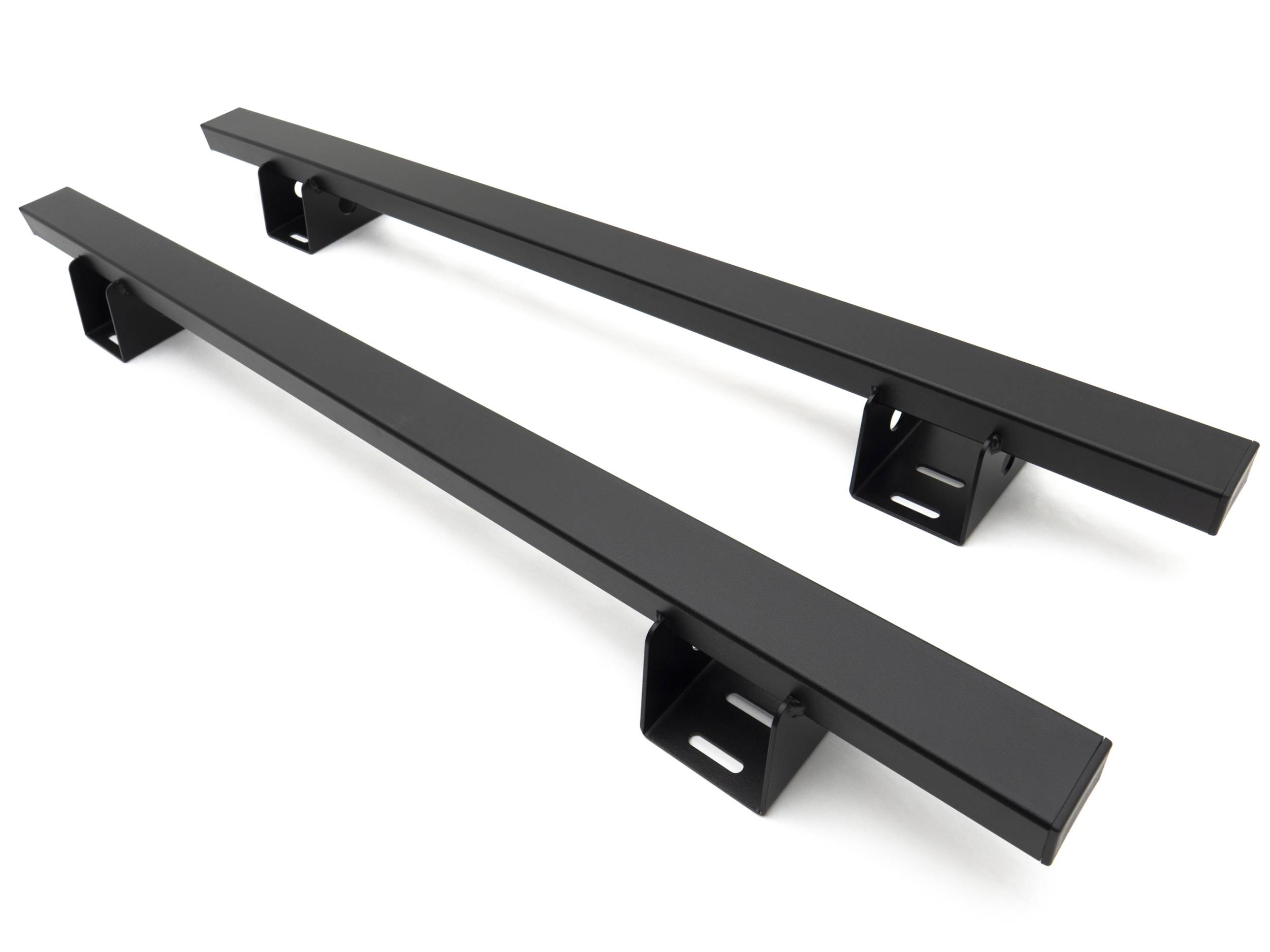 ZROADZ OFF ROAD PRODUCTS - 2019-2026 Jeep Gladiator ACCESS Overland Rack Crossbars, Black, Mild Steel, Bolt-On, 2 Pc Set with Hardware - PN #Z834011 - Image 1