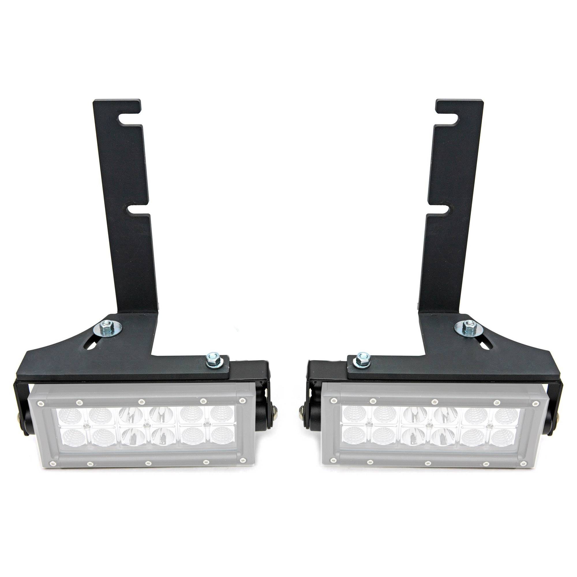 ZROADZ OFF ROAD PRODUCTS - Silverado, Sierra 1500 Rear Bumper LED Bracket to mount (2) 6 Inch Straight Light Bar - PN #Z382082 - Image 1