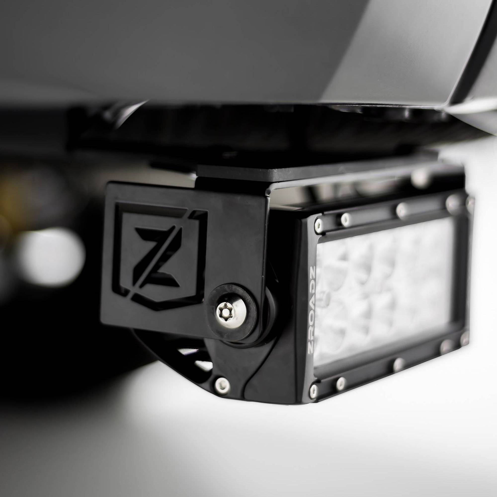 ZROADZ OFF ROAD PRODUCTS - 2014-2021 Toyota Tundra Rear Bumper LED Kit with (2) 6 Inch LED Straight Double Row Light Bars - PN #Z389641-KIT - Image 1