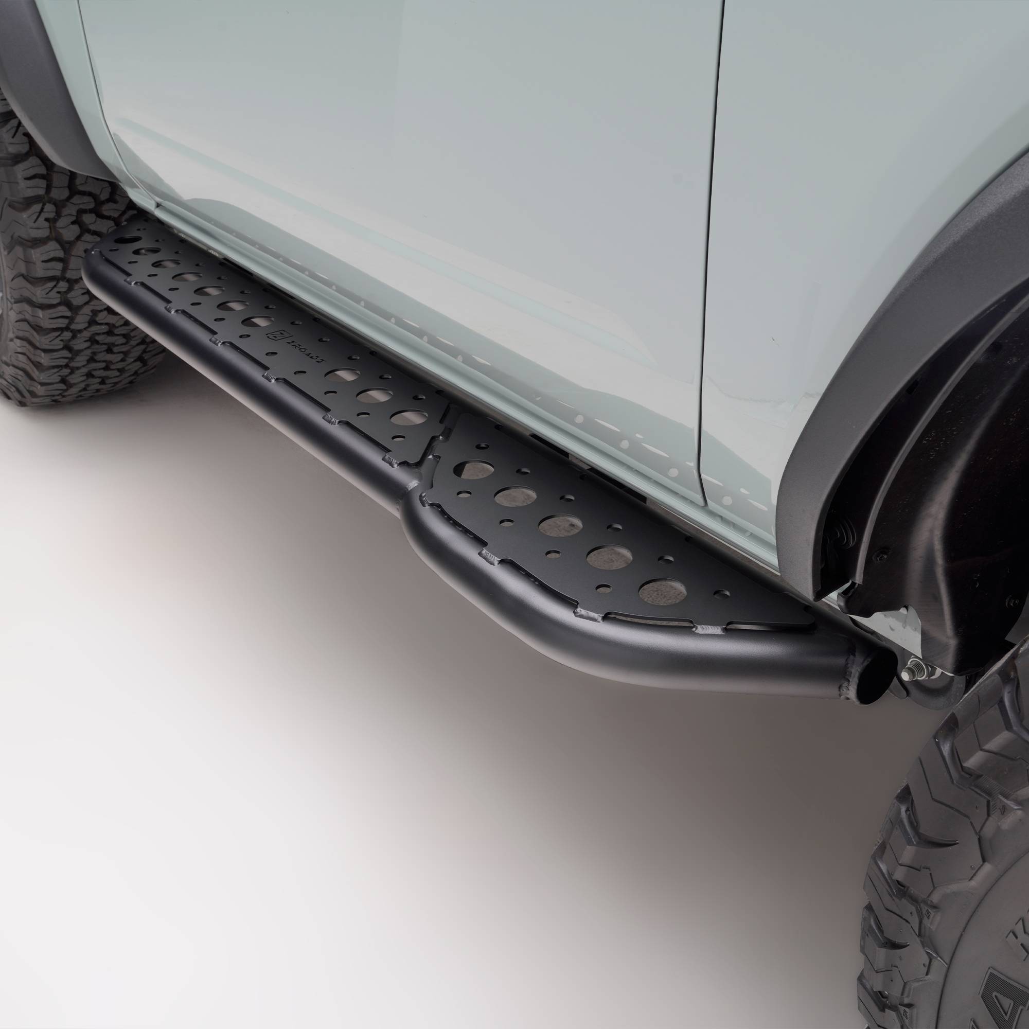 ZROADZ OFF ROAD PRODUCTS - 2021-2026 Ford Bronco Rock Slider Side Steps, TrailX.R1 Series, 2 Dr  - Part # Z745421 - Image 1