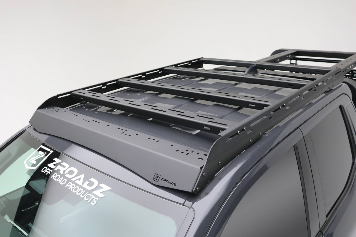 ZROADZ OFF ROAD PRODUCTS - 2024-2026 Toyota Tacoma Roof Rack With LED Diffuser, To Mount (1) 40-Inch ZROADZ Single Row LED or up to (6) 4 In. LED Pod Lights - Part # Z849451 - Image 1