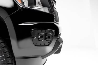 2015-2020 Chevrolet Colorado Front Bumper OEM Fog LED Kit with (4) 3 Inch LED Pod Lights - PN #Z322671-KIT