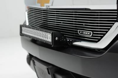 2016-2018 Chevrolet Silverado 1500 Front Bumper Top LED Bracket to mount (1) 30 Inch LED Light Bar - PN #Z322082