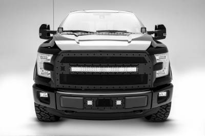 2015-2017 Ford F-150 Hood Hinge LED Bracket to mount (2) 3 Inch LED Pod Lights - PN #Z365731