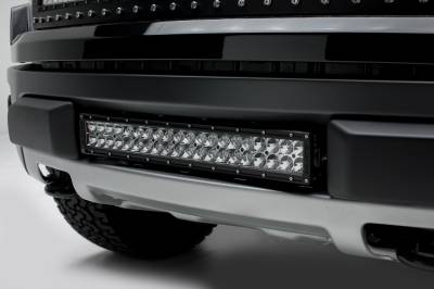 2010-2014 Ford F-150 Raptor Front Bumper Center LED Bracket to mount 20 Inch LED Light Bar - PN #Z325661