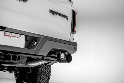 2017-2021 Ford F-150 Raptor Rear Bumper LED Kit with (2) 3 Inch LED Pod Lights - PN #Z385651-KIT