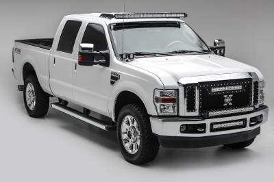 1999-2016 Ford Super Duty Front Roof LED Bracket to mount (1) 52 Inch Curved LED Light Bar - PN #Z335461
