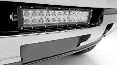 2015-2019 GMC Sierra 2500, 3500 Front Bumper Center LED Bracket to mount 12 Inch LED Light Bar - PN #Z322111