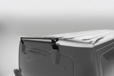 2007-2018 Jeep JK Rear Window LED Bracket to mount (1) 30 Inch Staight Single Row LED Light Bar - PN #Z394811