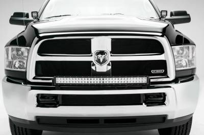 2010-2018 Ram 2500, 3500 Front Bumper Top LED Bracket to mount (1) 30 Inch LED Light Bar - PN #Z324522