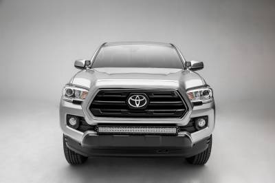 2018-2023 Toyota Tacoma Front Bumper Center LED Bracket to mount 30 Inch LED Light Bar - PN #Z329511