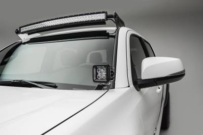2016-2023 Toyota Tacoma Hood Hinge LED Kit with (2) 3 Inch LED Pod Lights - PN #Z369401-KIT2