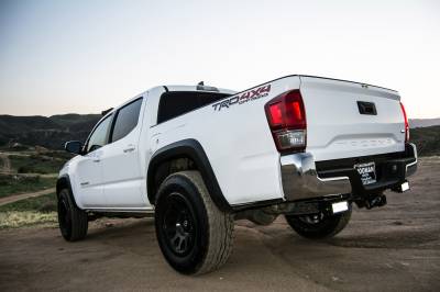 2005-2014 Toyota Tacoma Rear Bumper LED Kit with (2) 6 Inch LED Straight Double Row Light Bars - PN #Z389411-KIT
