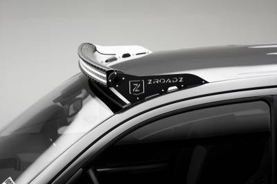 2007-2021 Toyota Tundra Front Roof LED Bracket to mount 50 Inch Curved LED Light Bar - PN #Z339641