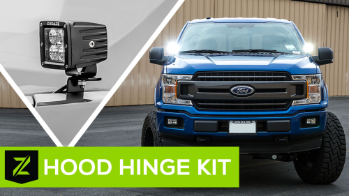 Ford F-150 Hood Hinge Mounting Kit from ZROADZ