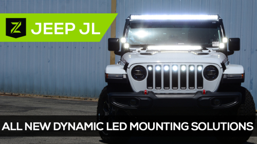 Jeep Wrangler JL LED Mounting Brackets and Kits