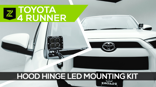 Toyota 4Runner Hood Hinge LED Mounting Kit
