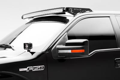 Ford Front Roof LED Kit with (1) 50 Inch LED Curved Double Row Light Bar - PN #Z335721-KIT-C