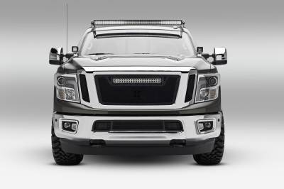 2016-2019 Nissan Titan Front Roof LED Bracket to mount (1) 50 Inch Staight LED Light Bar - PN #Z337181 (3-weeks lead time)
