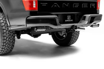 2019-2023 Ford Ranger Rear Bumper LED Bracket to mount (2) 6 Inch Straight Single Row Slim Light Bar - PN #Z385881