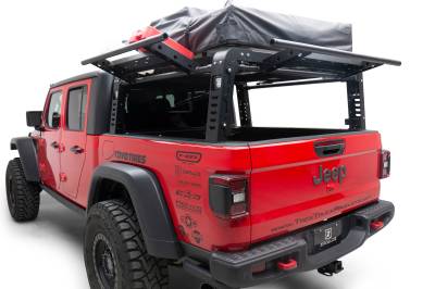 2019-2026 Jeep Gladiator ACCESS Overland Rack With 3 Lifting ACCESS Gates, Without Factory Trail Rail Cargo System - PN #Z834201