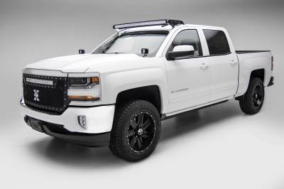 Silverado, Sierra Front Roof LED Bracket to mount 50 Inch Curved LED Light Bar - PN #Z332281