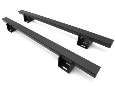 2019-2026 Ford Ranger ACCESS Overland Rack Crossbars, Black, Mild Steel, Bolt-On, 2 Pc Set with Hardware - PN #Z835011