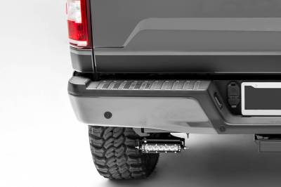 2018-2020 F150/18-20 Raptor, Rear Bumper LED Kit with (2) 6 Inch LED Straight Single Row Slim Light Bars - PN #Z385662-KIT