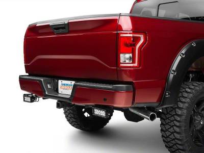 2015-2017 Ford F-150 Rear Bumper LED Bracket to mount (2) 6 Inch Straight Light Bar - PN #Z385731