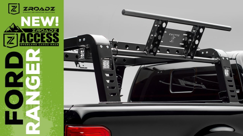 Ford Ranger Access Overland Rack with Lifting Side Gates from ZROADZ