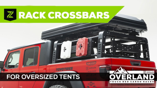 Overland Rack Crossbars for Oversized Tents