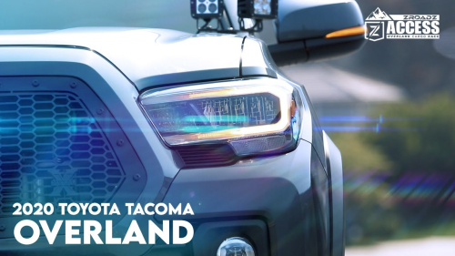 Toyota Tacoma Overland Rack With Lifting Access Gates