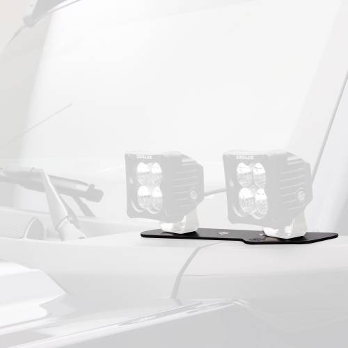 2021-2026 Ford Bronco LED Bracket to mount (4) 3 Inch LED Pod Lights - PN #Z365401-BK4