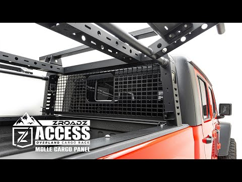 Gladiator ZROADZ Access Overland Rack Molle Panel Add On