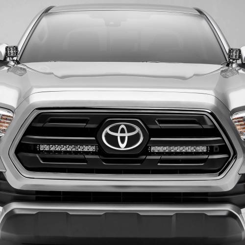2018-2019 Toyota Tacoma OEM Grille LED Kit with (2) 10 Inch LED Single Row Slim Light Bars - PN #Z419611-KIT - On Sale - 2 weeks lead time