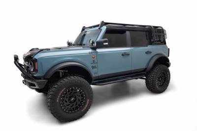2021-2026 Ford Bronco Soft Top Rack, With Oversized Molle Panels, 4 Door Mode...