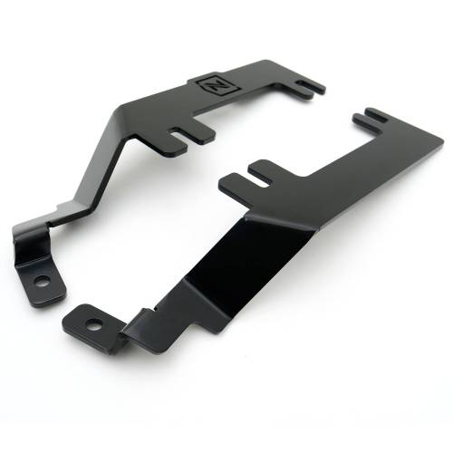 2020-2026 GMC Sierra 2500/3500 Ditch Light Mounting Hood Brackets ONLY - To mount (2) 3 Inch ZROADZ or similar style LED Pod Lights - Part # Z362381