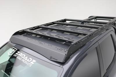 2024-2026 Toyota Tacoma Roof Rack With LED Diffuser, To Mount (1) 40-Inch ZROADZ Single Row LED or up to (6) 4 In. LED Pod Lights - Part # Z849451