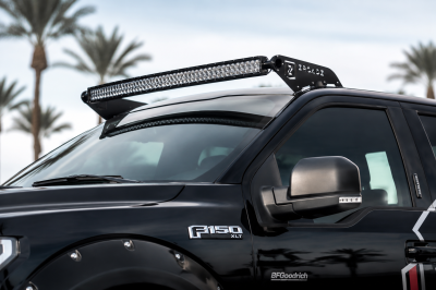 2015-2023 Ford F-150 Front Roof LED Bracket to mount 50 Inch Curved LED Light Bar - PN #Z335731